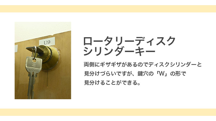 ロータリーディスクシリンダーキーの紹介