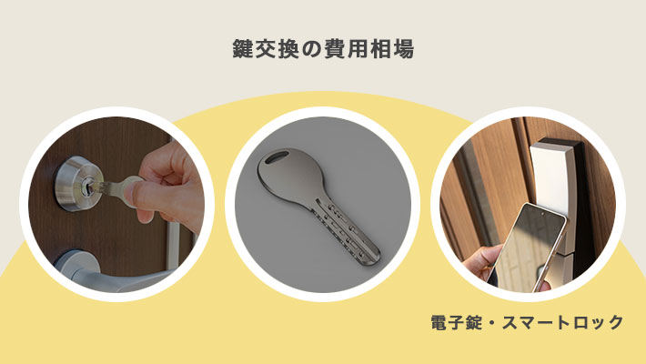 電子錠・スマートロックの交換費用紹介